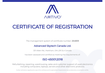 ISO 45001 certification