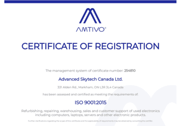 ISO 9001 certification